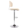Tabouret de bar Crème Similicuir 