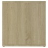 Meubles TV 2 pcs Chêne sonoma 72x35x36,5 cm Bois d'ingénierie 