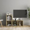 Meubles TV 2 pcs Chêne sonoma 72x35x36,5 cm Bois d'ingénierie 