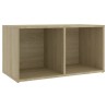 Meubles TV 2 pcs Chêne sonoma 72x35x36,5 cm Bois d'ingénierie 