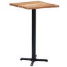 Pied de table de bistro Noir 56x56x107 cm Fonte 