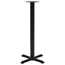 Pied de table de bistro Noir 56x56x107 cm Fonte 
