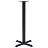 Pied de table de bistro Noir 56x56x107 cm Fonte 