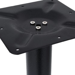 Pied de table de bistro Noir 56x56x107 cm Fonte 