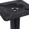 Pied de table de bistro Noir 56x56x107 cm Fonte 