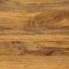 Table basse 110x50x40 cm bois massif de manguier et fer 