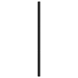 Tête de lit métal noir 107 cm 