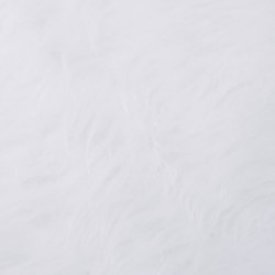 Jupe de sapin de Noël Blanc 150 cm Fausse fourrure 