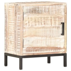 Table de chevet 40 x 30 x 50 cm Bois d'acacia massif 