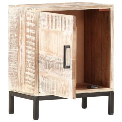 Table de chevet 40 x 30 x 50 cm Bois d'acacia massif 