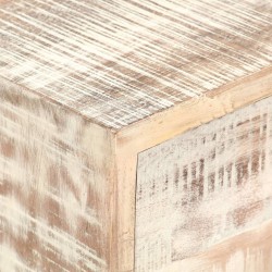 Table de chevet 40 x 30 x 50 cm Bois d'acacia massif 