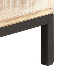 Table de chevet 40 x 30 x 50 cm Bois d'acacia massif 