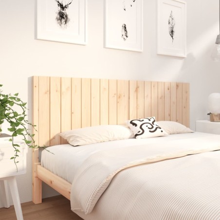 Tête de lit 185,5x4x100 cm Bois massif de pin 