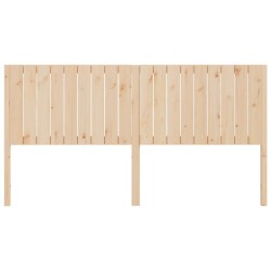 Tête de lit 185,5x4x100 cm Bois massif de pin 