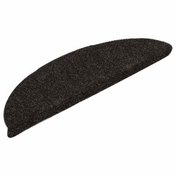 Tapis autoadhésifs de marches 10pcs Marron 56x17x3cm Aiguilleté 