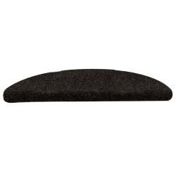 Tapis autoadhésifs de marches 10pcs Marron 56x17x3cm Aiguilleté 
