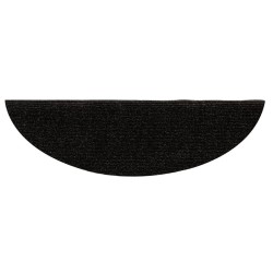 Tapis autoadhésifs de marches 10pcs Marron 56x17x3cm Aiguilleté 