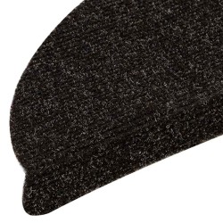 Tapis autoadhésifs de marches 10pcs Marron 56x17x3cm Aiguilleté 