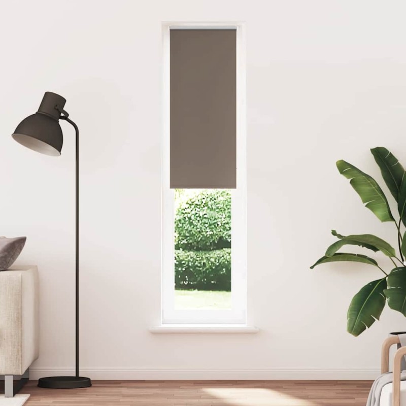 Store enrouleur occultant café 55x230cm largeur du tissu 50,7cm 