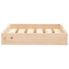 Lit pour chien 51,5x44x9 cm Bois de pin solide 