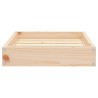 Lit pour chien 51,5x44x9 cm Bois de pin solide 