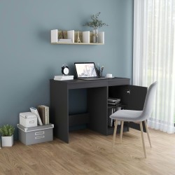 Bureau Gris 100x50x76 cm Bois d’ingénierie 