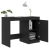 Bureau Gris 100x50x76 cm Bois d’ingénierie 