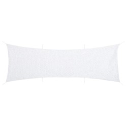 Filet de camouflage avec sac de rangement 613x138 cm blanc 