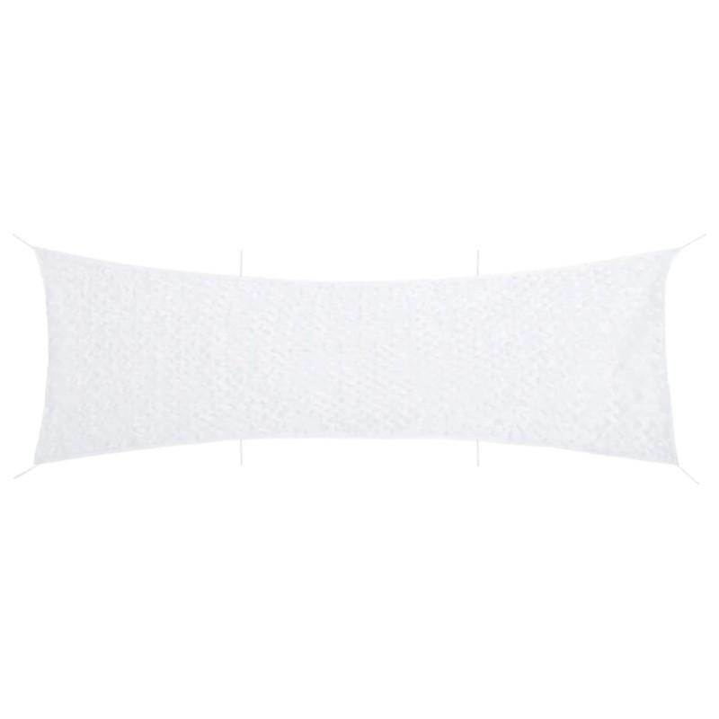 Filet de camouflage avec sac de rangement 613x138 cm blanc 
