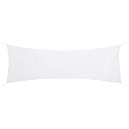 Filet de camouflage avec sac de rangement 613x138 cm blanc 