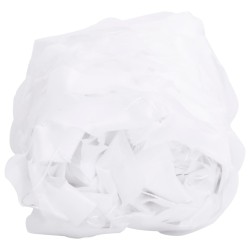 Filet de camouflage avec sac de rangement 613x138 cm blanc 