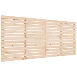 Tête de lit murale 156x3x91,5 cm Bois massif de pin 