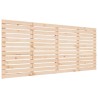 Tête de lit murale 156x3x91,5 cm Bois massif de pin 
