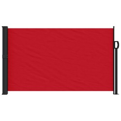 Auvent latéral rétractable rouge 120x600 cm 