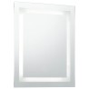 Miroir à LED pour salle de bains et capteur tactile 50x60 cm 