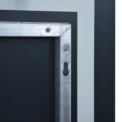 Miroir à LED pour salle de bains et capteur tactile 50x60 cm 
