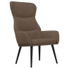 Chaise de relaxation Taupe Tissu 