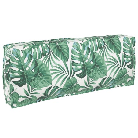 Ensemble de coussins de palette 2 pièces motif feuilles en tissu Oxford 