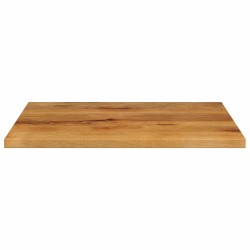 Dessus de table 70x70x2,5 cm carré bois massif manguier 