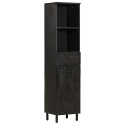 Ensemble d'armoires de salle de bain 3 pcs bois manguier massif 