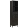 Ensemble d'armoires de salle de bain 3 pcs bois manguier massif 