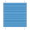 Store plissé bleu 120x100 cm largeur du tissu 119,4cm polyester 