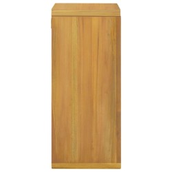 Armoire murale de salle de bain 45x30x70 cm Teck solide 