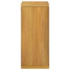 Armoire murale de salle de bain 45x30x70 cm Teck solide 