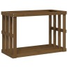 Porte-bûches d’extérieur Marron miel 108x52x74 cm Bois pin 