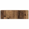 Ensemble de meuble TV mural 9 pcs vieux bois bois d'ingénierie 