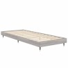 Cadre de lit sans matelas sonoma gris 75x190 cm 