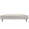 Cadre de lit sans matelas sonoma gris 75x190 cm 