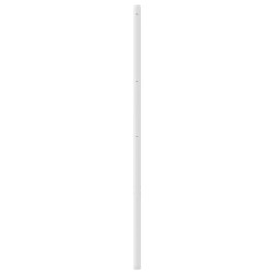 Tête de lit métal blanc 100 cm 