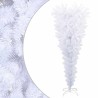 Sapin de Noël artificiel renversé avec support Blanc 150 cm 
